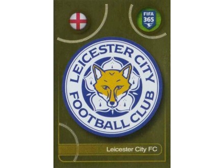 FIFA 365 2017 sličica br.093 ( 93 ) grb Leicester City