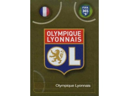 FIFA 365 2017 sličica br.125 grb Olympique Lyon