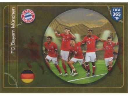 FIFA 365 2017 sličica br.234 radovanje Bayern Munchen