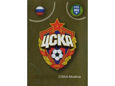 FIFA 365 2017 sličica br.427 grb CSKA Moskva