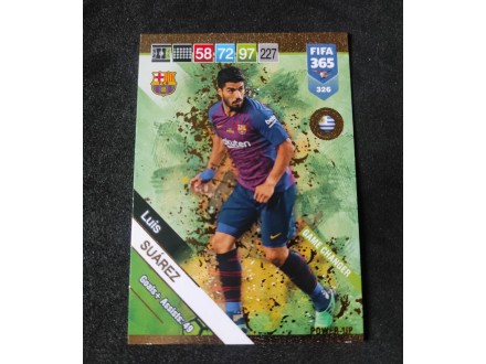 FIFA365  2019 Adrenalyn - Luis Suarez 326 GAME CHANGER