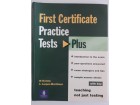 FIRST CERTIFICATE PRACTICE TESTS - PLUS