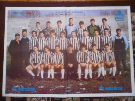 FK PARTIZAN - Beograd sezona 93/94