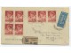 FNRJ Koverta sa Prigodnim žigom putovala za USA, 1950 slika 1