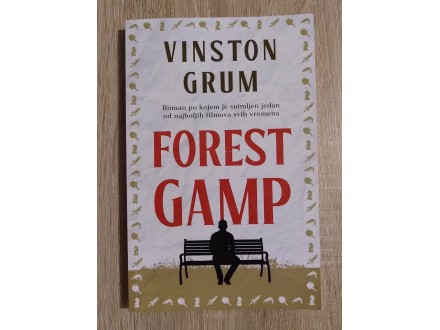 FOREST GAMP  Vinston Grum - Nova knjiga