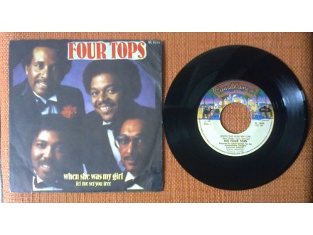 FOUR TOPS - When She Was My Girl (singl) licenca