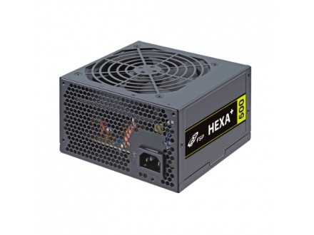 FSP PSU HE-500+ PPA5004901; 80+,500W,230V,+12V Dual Rail, A-PFC; 12cm quiet fan,55cm 4+4pin cable,45cm 24pin cable