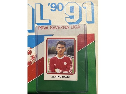 FUDBAL 90/91 živa sličica br.159 Zlatko Dalić