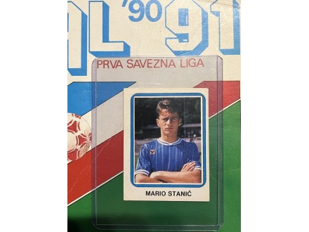 FUDBAL 90/91 živa sličica br.96 Mario Stanić