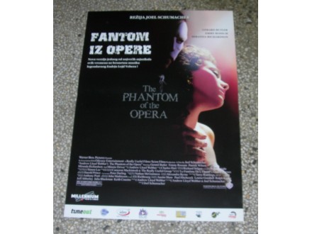 Fantom iz opere (Gerard Butler) - filmski plakat