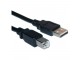 Fast Asia Kabl USB A - USB B M/M 3m crni slika 1