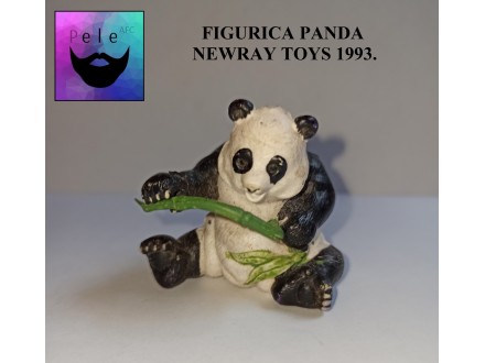 Figurica Panda sa bambusom New Ray 1993,