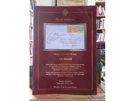 Filatelija: David Feldman - Stamps and Postal Hist.