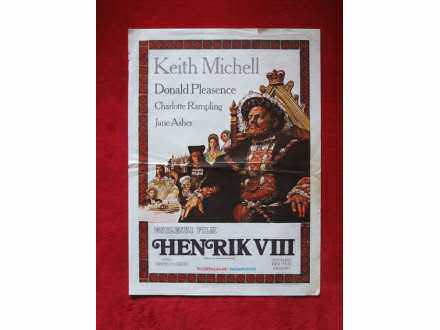 Filmski plakat - Henrik VIII