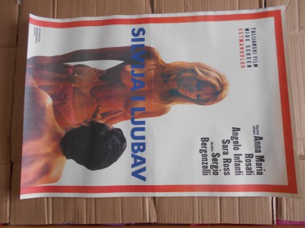 Filmski plakat : Silvija i ljubav ,ul.Ana Marija Rosati