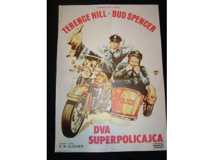 Filmski poster DVA SUPERPOLICAJCA
