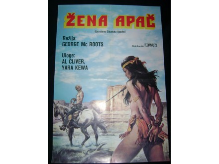 Filmski poster ŽENA APAČ