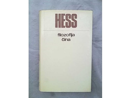 Filozofija cina-Moses Hess