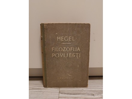 Filozofija povijesti - Hegel