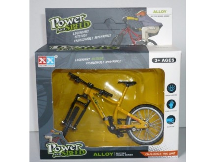 Finger BMX mini bicikl, žuti