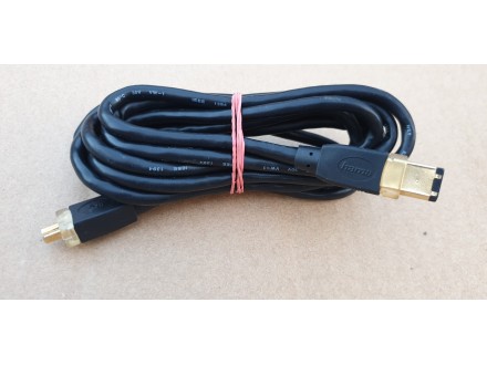 FireWire Video Kabl IEEE 1394 6-pin na 4-pin - 200cm