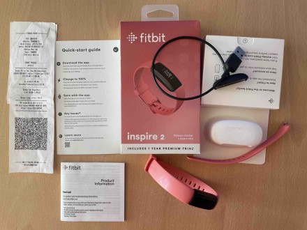 Fitbit Fitnes narukvica FB418BKCR Inspire 2