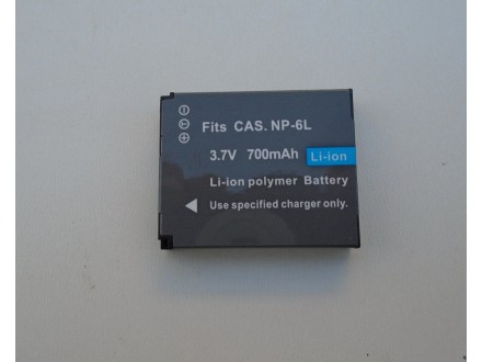 Fits CAS.NP - 6L 3,7V 700mAh Li-on polymer Battery!