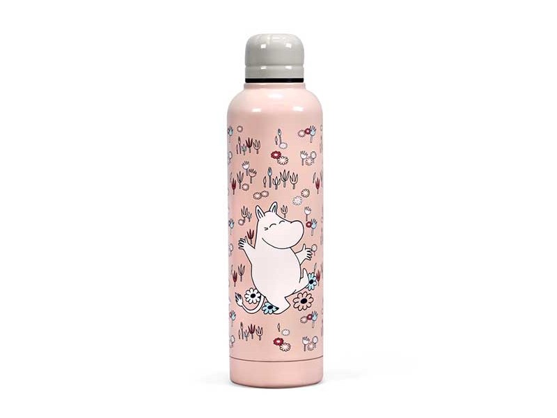 Flaša za vodu - Moomin, Pink, 500ml, double-walled - Moomin