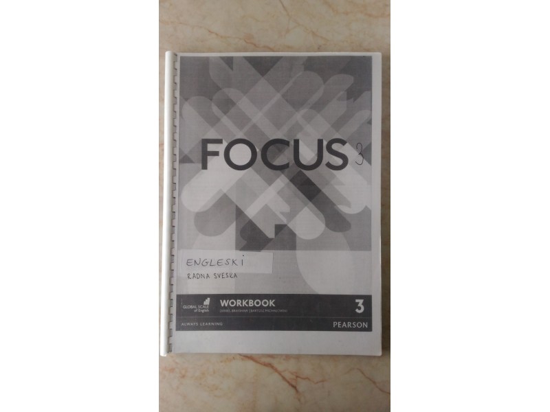 Focus 3 - radna sveska iz engleskog jezika za drugi raz