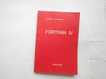 Fortran IV, Nedeljko Parezanović, naučna knjiga