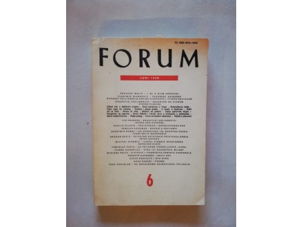 Forum -časopis  / Juni 1980. godine