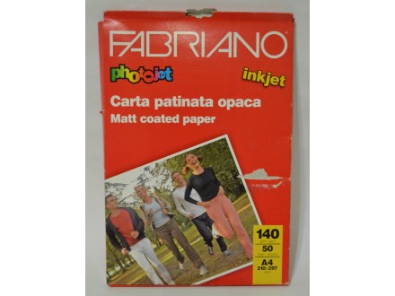 Foto papir, za štampanje fotografija, Fabriano A4, 140g