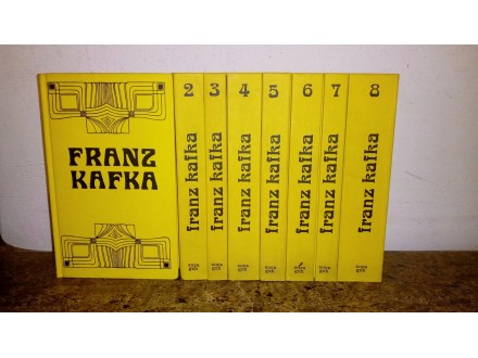 Franc Kafka 1 - 8 / Komplet Odabrana dela