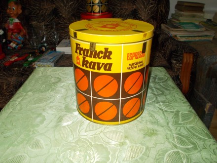 Franck Espresso Kava - kutija od 3kg iz 1976 godine