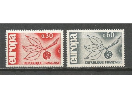 Francuska 1965. EVROPA CEPT cista serija
