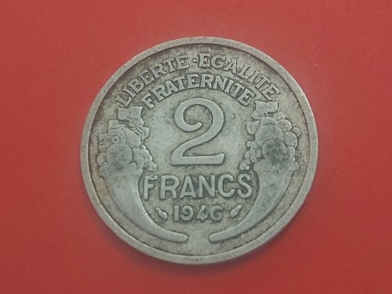 Francuska  - 2 francs 1946 god