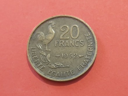 Francuska  - 20 francs 1952 god