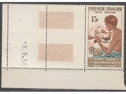 Francuska Polinezija 1958 Avio Pošta komad **