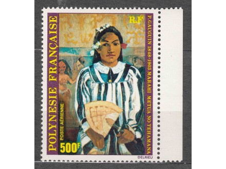 Francuska Polinezija 1980 Umetnost komad **