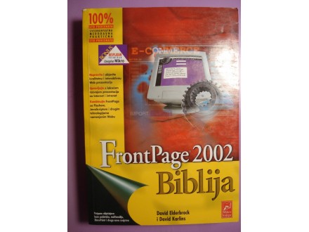 Front Page 2002 Biblija, izdavač: Mikro Knjiga