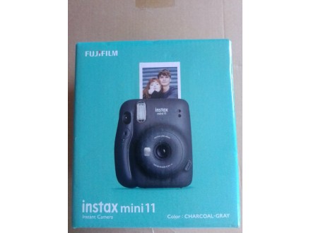 Fujifilm Instax Mini 11 polaroid fotoaparat crni