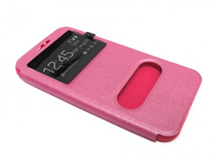 Futrola BI FOLD silikon za Samsung G920 Galaxy S6 pink