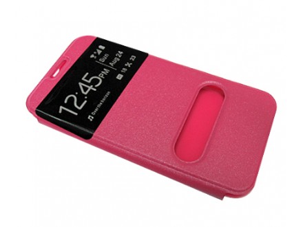 Futrola BI FOLD silikon za Samsung G925 Galaxy S6 Edge pink