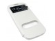 Futrola BI FOLD silikon za Samsung I9500-I9505 Galaxy S4 bela slika 1