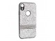Futrola Glittering Stripe za Iphone XR srebrna slika 1