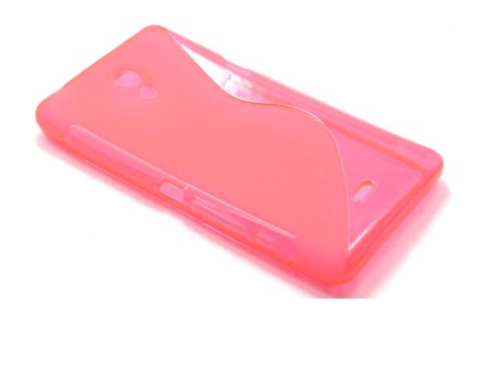 Futrola PVC S-SHAPE za Sony Xperia T LT30i roze