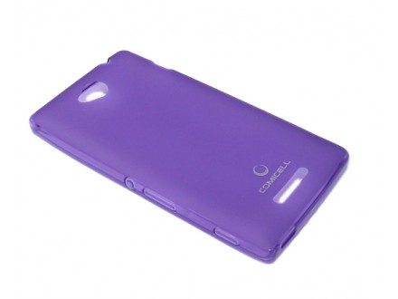 Futrola silikon DURABLE za Sony Xperia C C2305 ljubicasta