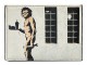 Futrola za kartice - Banksy, Ape Man, Black, 10x7x0.3 cm - Banksy slika 1