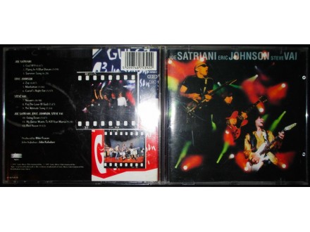 G3-Joe,Satriani,Steve Vai,Eric Johnson (1997) CD