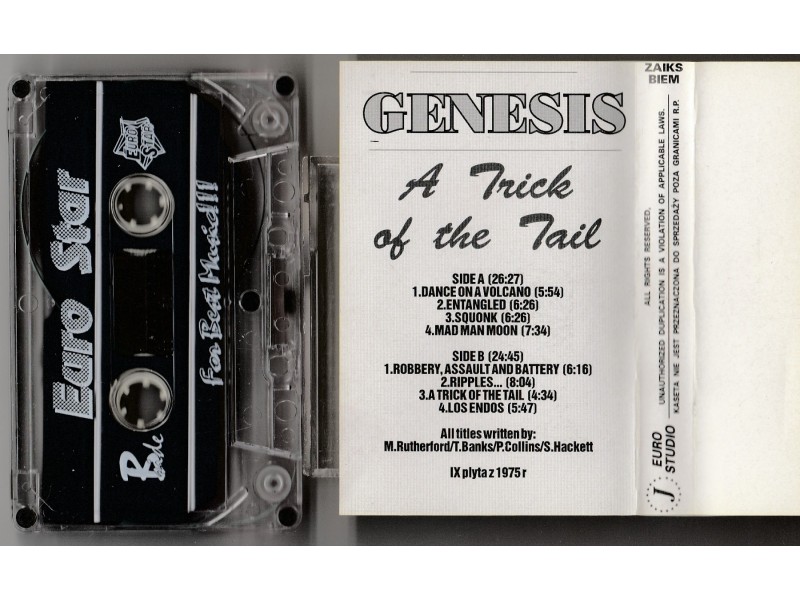 GENESIS - A Trick Of The Tail